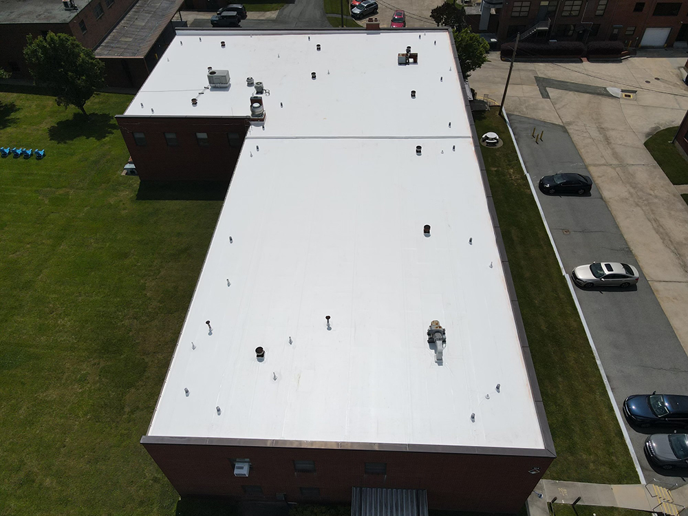 Commercial roofing repair in Burlington, NC