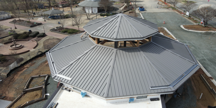 Burlington City Park Carousel Roofing Project