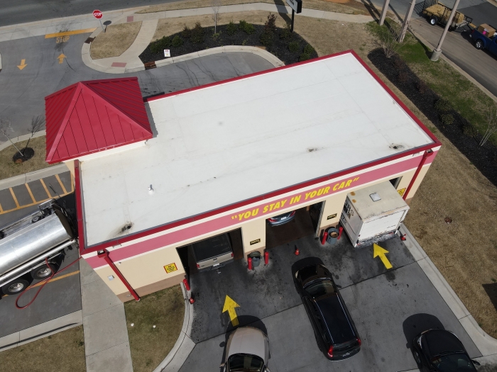 Take 5 Oil Change commercial project in Burlington, NC
